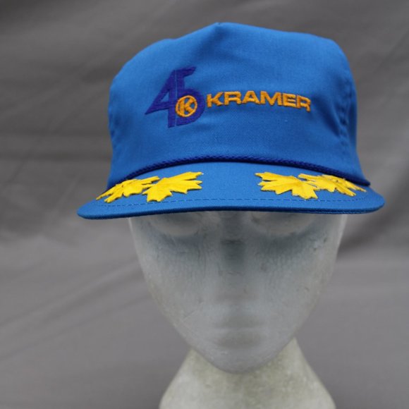 Vintage Stitched Cap - Kramer 45 by K Brand - Adult Strapback - Picture 3 of 8